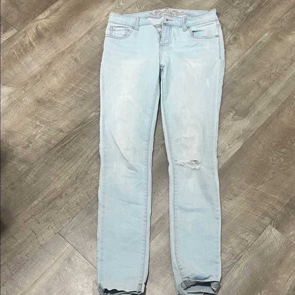 Wax Jean Women's Light Blue Skinny Jeans